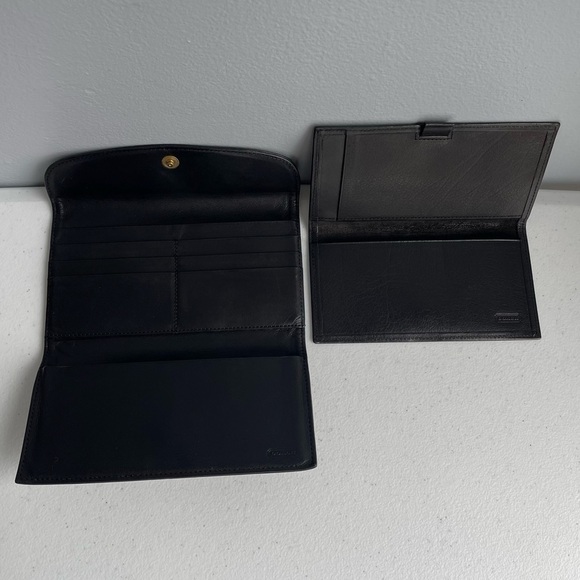 Vintage Coach Black Leather Legacy Wallet - Picture 4 of 14